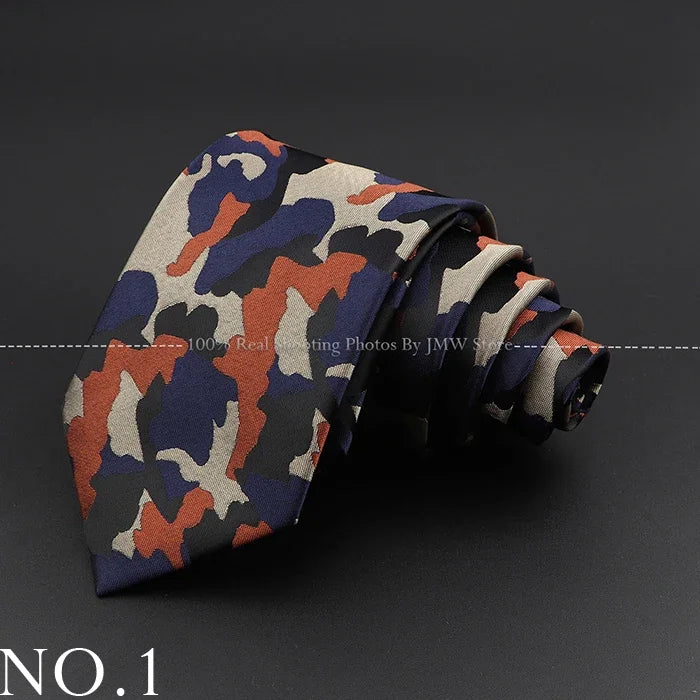 Men’s Brown Tie Collection – Solid, Striped, Paisley & Floral Designs