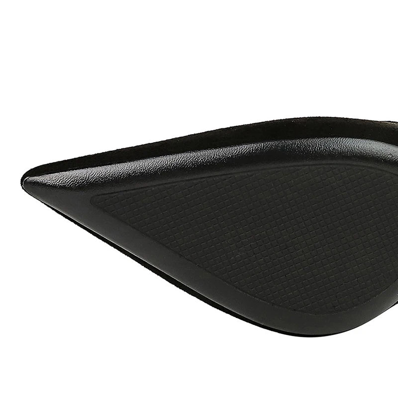 Women's Black Pointed stiletto Heel